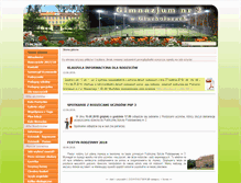 Tablet Screenshot of gimnazjum-nr2.pl